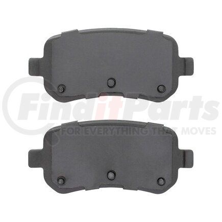 1000-1021C by MPA ELECTRICAL - Quality-Built Disc Brake Pad Set - Ceramic