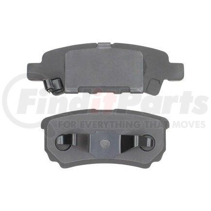 1000-1037M by MPA ELECTRICAL - Quality-Built Disc Brake Pad Set - Semi-Metallic