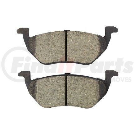 1000-1055C by MPA ELECTRICAL - Quality-Built Disc Brake Pad Set - Ceramic