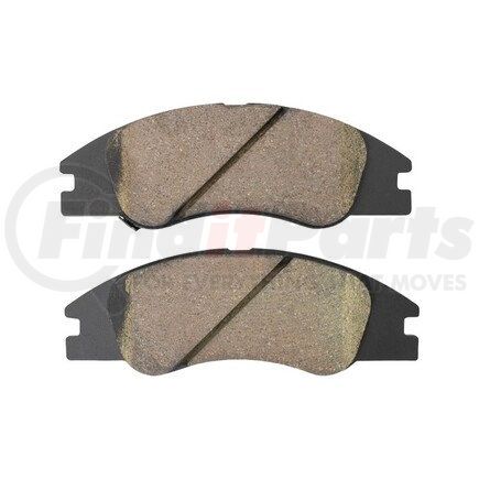 1000-1074C by MPA ELECTRICAL - Quality-Built Disc Brake Pad Set - Ceramic