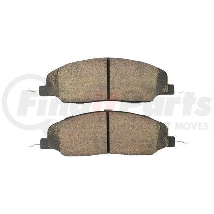 1000-1081M by MPA ELECTRICAL - Quality-Built Disc Brake Pad Set - Semi-Metallic