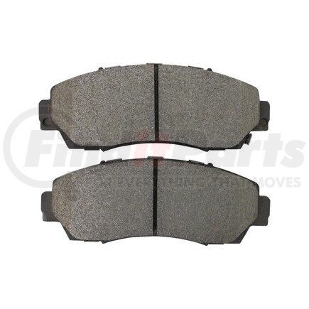 1000-1089M by MPA ELECTRICAL - Quality-Built Disc Brake Pad Set - Semi-Metallic