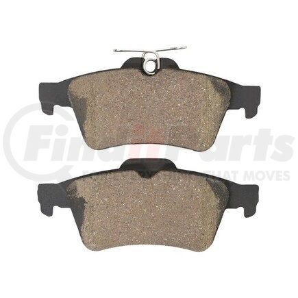 1000-1095M by MPA ELECTRICAL - Quality-Built Disc Brake Pad Set - Semi-Metallic