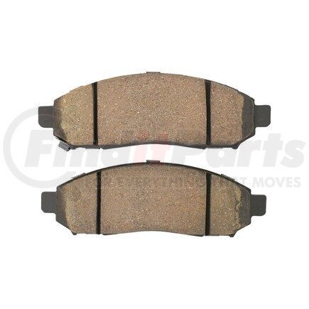 1000-1094M by MPA ELECTRICAL - Quality-Built Disc Brake Pad Set - Semi-Metallic