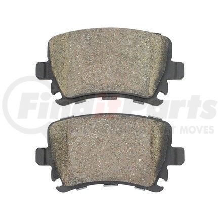 1000-1108C by MPA ELECTRICAL - Quality-Built Disc Brake Pad Set - Ceramic