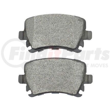 1000-1108M by MPA ELECTRICAL - QB Semi-Metallic Brake Pads