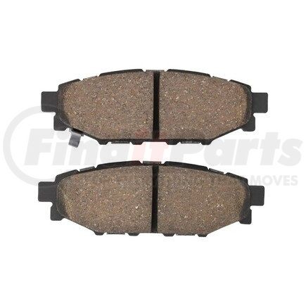 1000-1114C by MPA ELECTRICAL - Quality-Built Disc Brake Pad Set - Ceramic