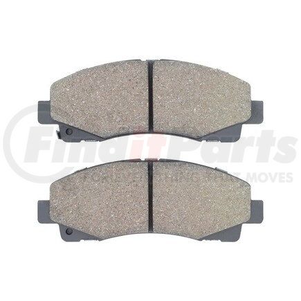 1000-1102C by MPA ELECTRICAL - Quality-Built Disc Brake Pad Set - Ceramic