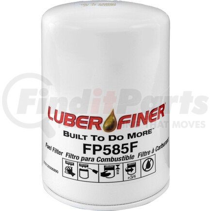 FP585F by LUBER-FINER - 3" Spin - on Oil Filter