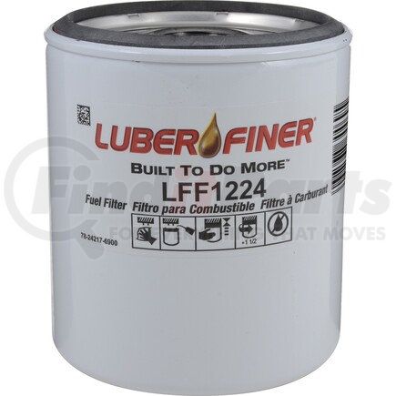 LFF1224 by LUBER-FINER - MD/HD Spin - On Fuel Filter