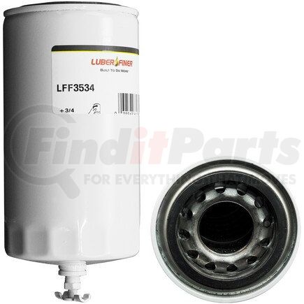 LFF3534 by LUBER-FINER - 4" Spin - on Oil Filter