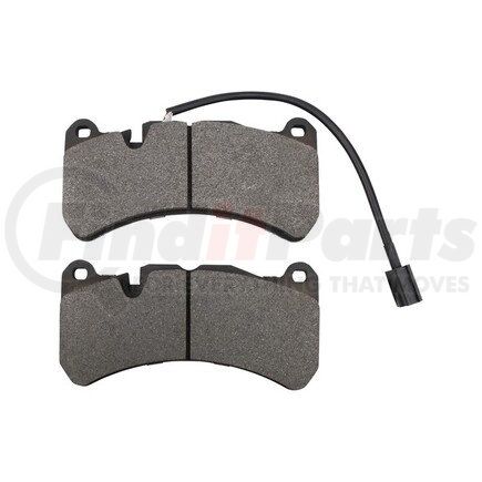 1001-1116BM by MPA ELECTRICAL - Quality-Built Disc Brake Pad Set - Premium, Semi-Metallic