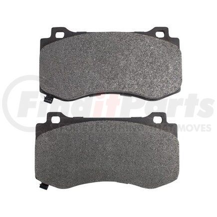 1001-1149M by MPA ELECTRICAL - Quality-Built Premium Disc Brake Pad Set - Semi-Metallic, with Hardware