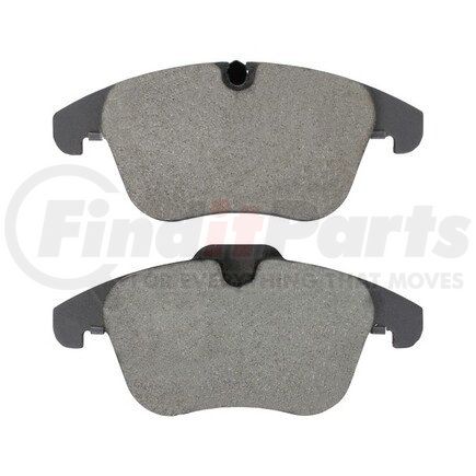 1001-1241M by MPA ELECTRICAL - Quality-Built Premium Disc Brake Pad Set - Semi-Metallic, with Hardware