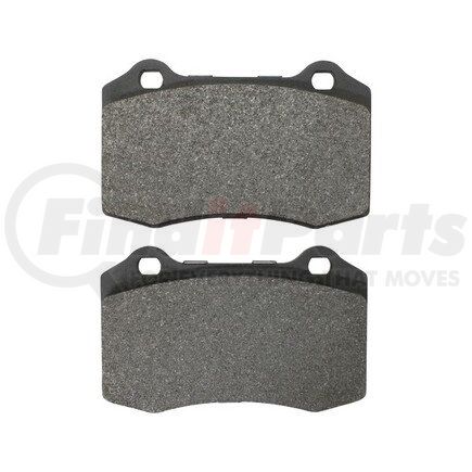 1001-1270BM by MPA ELECTRICAL - Quality-Built Disc Brake Pad Set - Premium, Semi-Metallic