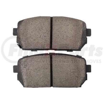 1001-1296C by MPA ELECTRICAL - Quality-Built Premium Ceramic Brake Pads w/ Hardware