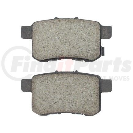 1001-1336M by MPA ELECTRICAL - Quality-Built Premium Disc Brake Pad Set - Semi-Metallic, with Hardware