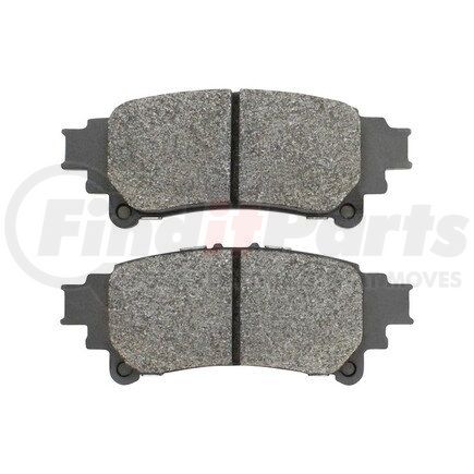 1001-1391M by MPA ELECTRICAL - Quality-Built Premium Disc Brake Pad Set - Semi-Metallic, with Hardware