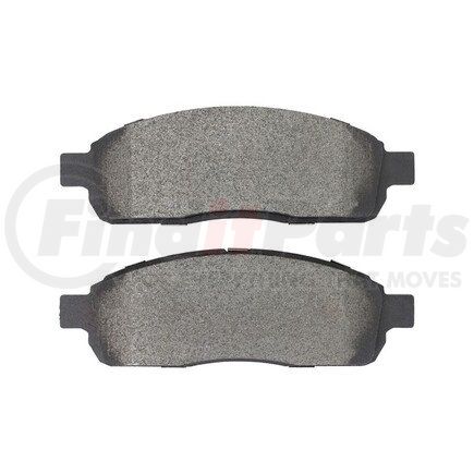 1001-1392M by MPA ELECTRICAL - Quality-Built Premium Semi-Metallic Brake Pads w/ Hardware