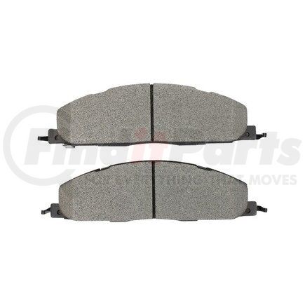 1001-1400M by MPA ELECTRICAL - Quality-Built Premium Disc Brake Pad Set - Semi-Metallic, with Hardware