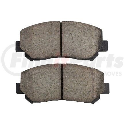 1001-1640C by MPA ELECTRICAL - Quality-Built Premium Ceramic Brake Pads w/ Hardware