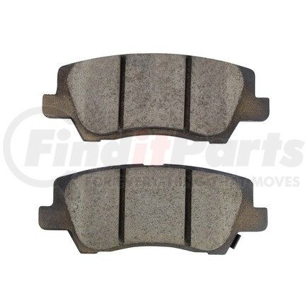 1001-1659C by MPA ELECTRICAL - Quality-Built Premium Ceramic Brake Pads w/ Hardware