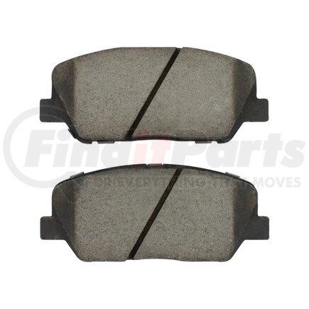 1001-1675C by MPA ELECTRICAL - Quality-Built Premium Ceramic Brake Pads w/ Hardware