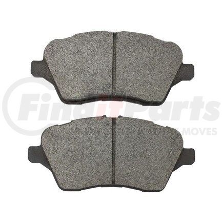 1001-1730M by MPA ELECTRICAL - Quality-Built Premium Disc Brake Pad Set - Semi-Metallic, with Hardware