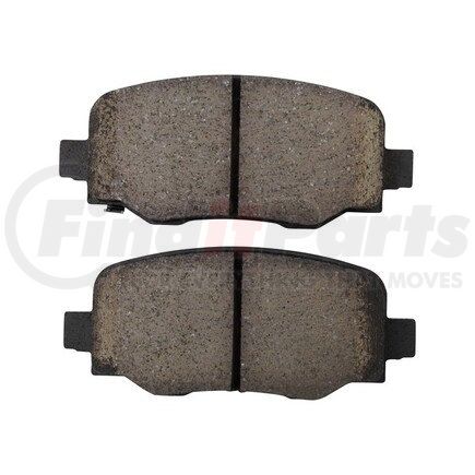 1001-1809C by MPA ELECTRICAL - Quality-Built Disc Brake Pad, Premium, Ceramic, with Hardware