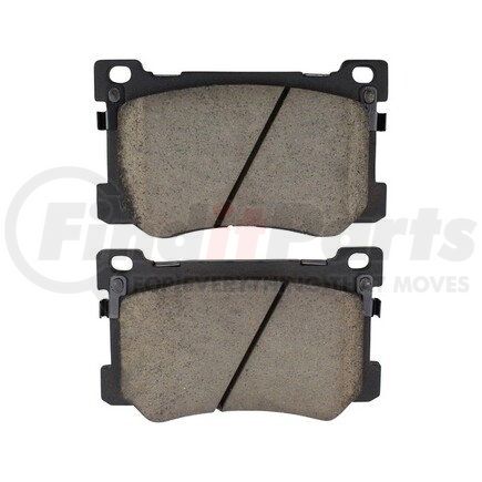 1001-1799C by MPA ELECTRICAL - Quality-Built Disc Brake Pad Set - Premium, Ceramic