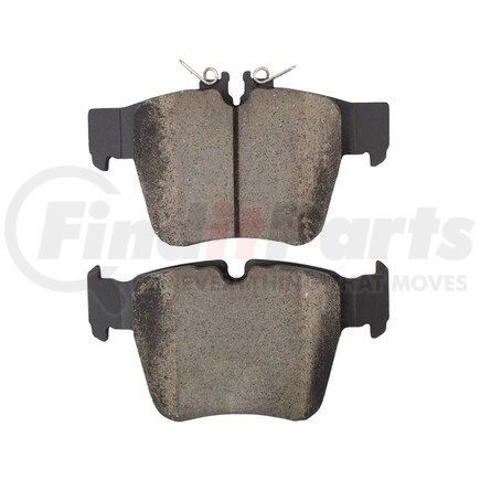 1001-1872M by MPA ELECTRICAL - Quality-Built Disc Brake Pad Set - Premium, Semi-Metallic