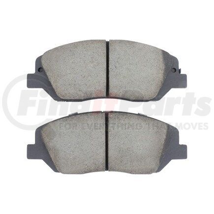 1001-1917C by MPA ELECTRICAL - Quality-Built Disc Brake Pad Set - Premium, Ceramic