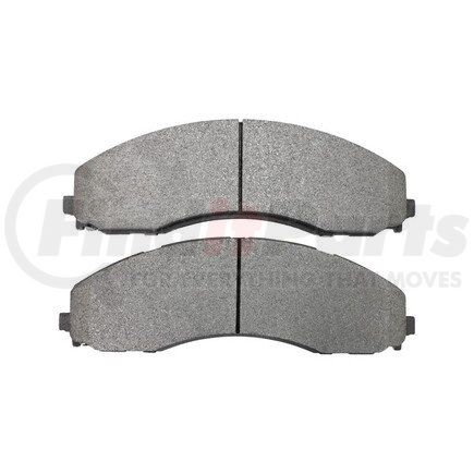 1001-2018M by MPA ELECTRICAL - Quality-Built Premium Semi-Metallic Brake Pads w/ Hardware