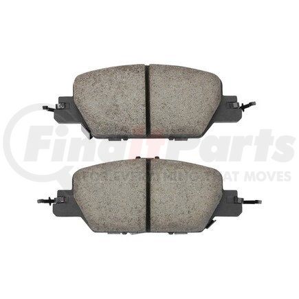 1001-2037C by MPA ELECTRICAL - Quality-Built Disc Brake Pad Set - Premium, Ceramic