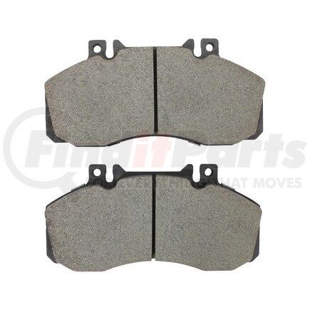 1002-1062M by MPA ELECTRICAL - Quality-Built Disc Brake Pad Set - Work Force, Heavy Duty