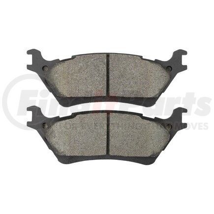 1002-1602M by MPA ELECTRICAL - Quality-Built Disc Brake Pad Set - Work Force, Heavy Duty, with Hardware