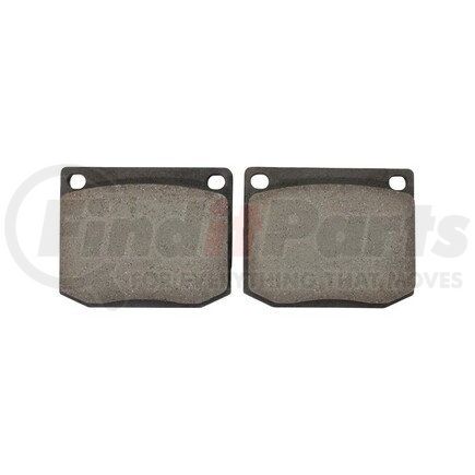 1003-0002C by MPA ELECTRICAL - Quality-Built Disc Brake Pad Set - Black Series, Ceramic