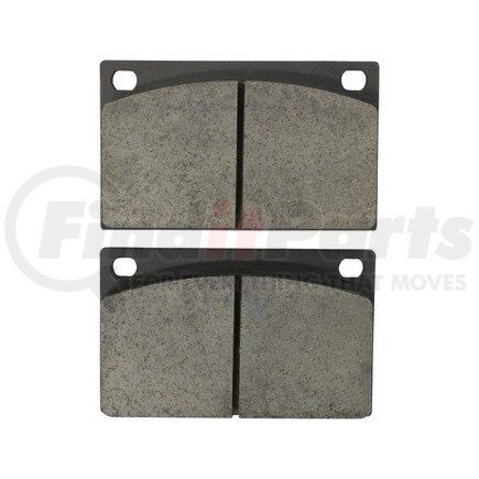 1003-0043C by MPA ELECTRICAL - Quality-Built Disc Brake Pad Set - Black Series, Ceramic