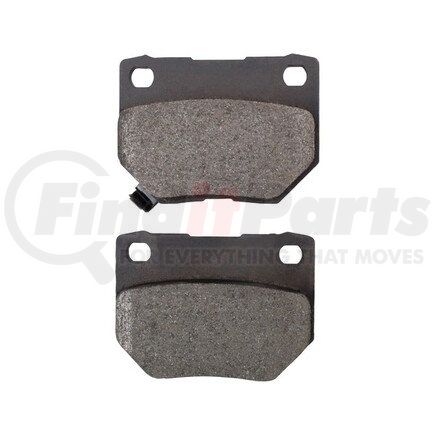 1003-0461AM by MPA ELECTRICAL - Quality-Built Black Series Semi-Metallic Brake Pads