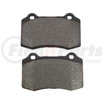 1003-0592AC by MPA ELECTRICAL - Quality-Built Disc Brake Pad Set - Black Series, Ceramic