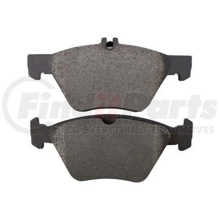 1003-0853AM by MPA ELECTRICAL - Quality-Built Black Series Semi-Metallic Brake Pads w/ Hardware