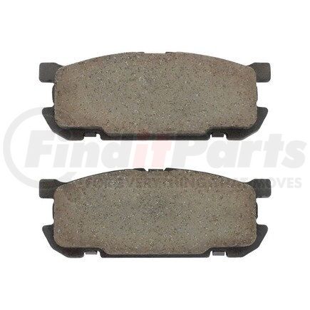 1003-0891C by MPA ELECTRICAL - Quality-Built Black Series Ceramic Brake Pads w/ Hardware