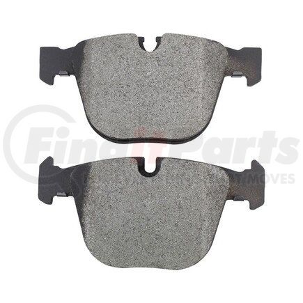 1003-0919BM by MPA ELECTRICAL - Quality-Built Disc Brake Pad Set - Black Series, Semi-Metallic, with Hardware