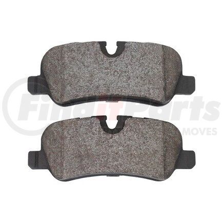 1003-1099AM by MPA ELECTRICAL - Quality-Built Disc Brake Pad Set - Black Series, Semi-Metallic, with Hardware