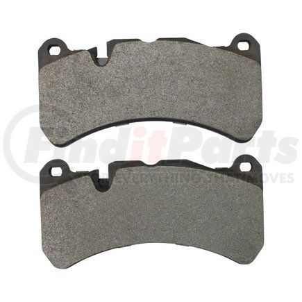 1003-1116M by MPA ELECTRICAL - Quality-Built Black Series Semi-Metallic Brake Pads w/ Hardware