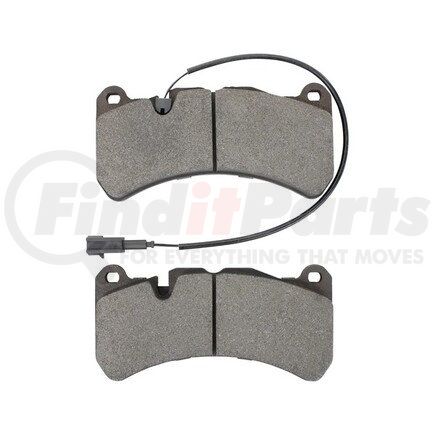 1003-1116AM by MPA ELECTRICAL - Quality-Built Disc Brake Pad, Black Series, Semi-Metallic