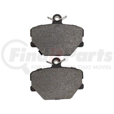 1003-1252M by MPA ELECTRICAL - Quality-Built Disc Brake Pad, Black Series, Semi-Metallic