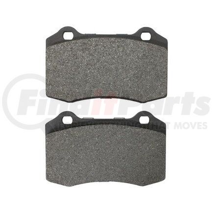 1003-1270BM by MPA ELECTRICAL - Quality-Built Disc Brake Pad, Black Series, Semi-Metallic