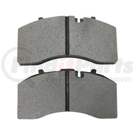 1003-1369M by MPA ELECTRICAL - Quality-Built Disc Brake Pad Set - Black Series, Semi-Metallic, with Hardware