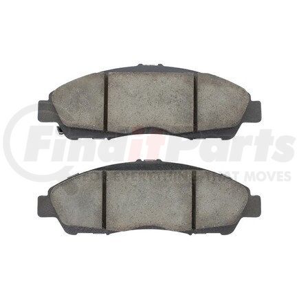 1003-1378AC by MPA ELECTRICAL - Quality-Built Disc Brake Pad Set - Black Series, Ceramic